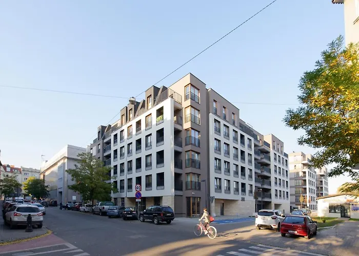 City Centre Modern Apartment Poznan Free Parking