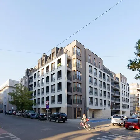 City Centre Modern Apartment Poznan Free Parking Exterior foto